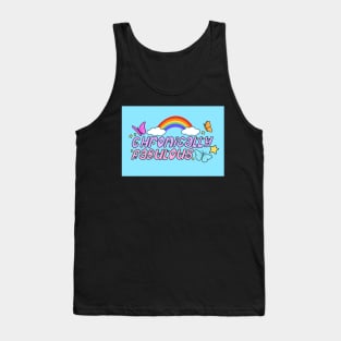 Chronically Fabulous Mask (blue) Tank Top